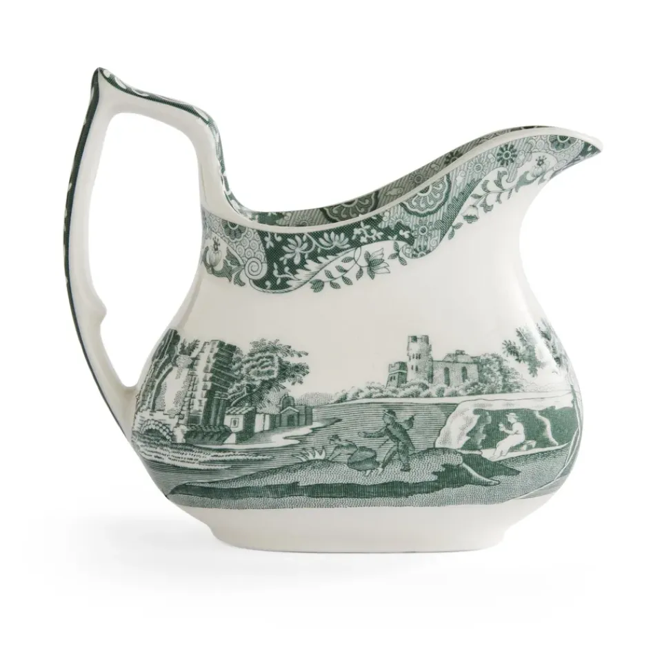 Milk Jugs^Spode Heritage Italian cream jug, , 0.22 L Green