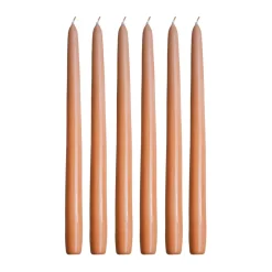 Candles^Hilke Collection Herrgårdsljus candles 30 cm 6-pack , Apricot Orange