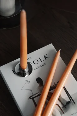 Candles^Hilke Collection Herrgårdsljus candles 30 cm 6-pack , Apricot Orange
