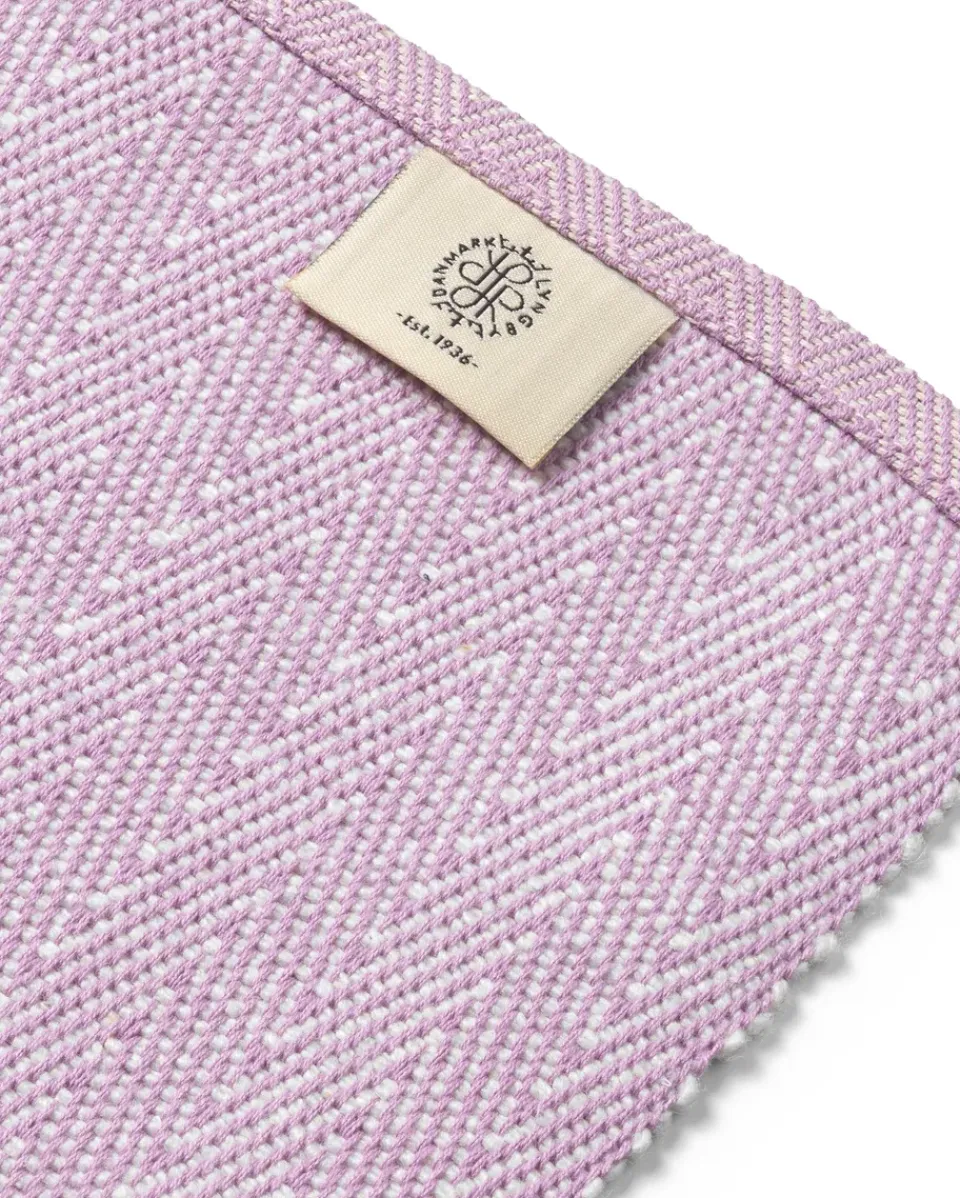 Best Lyngby Porcelæn Herringbone placemat 30x43 cm, Purple