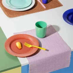 Best Lyngby Porcelæn Herringbone placemat 30x43 cm, Purple
