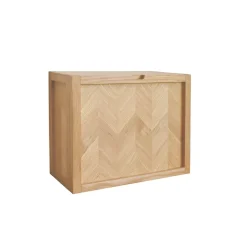 Display & Glass Cabinets|Display & Glass Cabinets^Hübsch Herringbone shoe cabinet, Oak Beige
