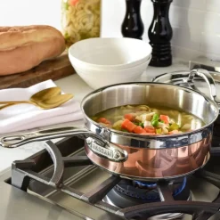 Saucepans^Hestan Copperbond saucepan, 2,8 L Gold-colouredSilver-coloured
