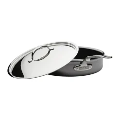 Saucier & Sauté Pans^Hestan Nanobond sauté pan 4.7 L, Stainless steel Silver-coloured
