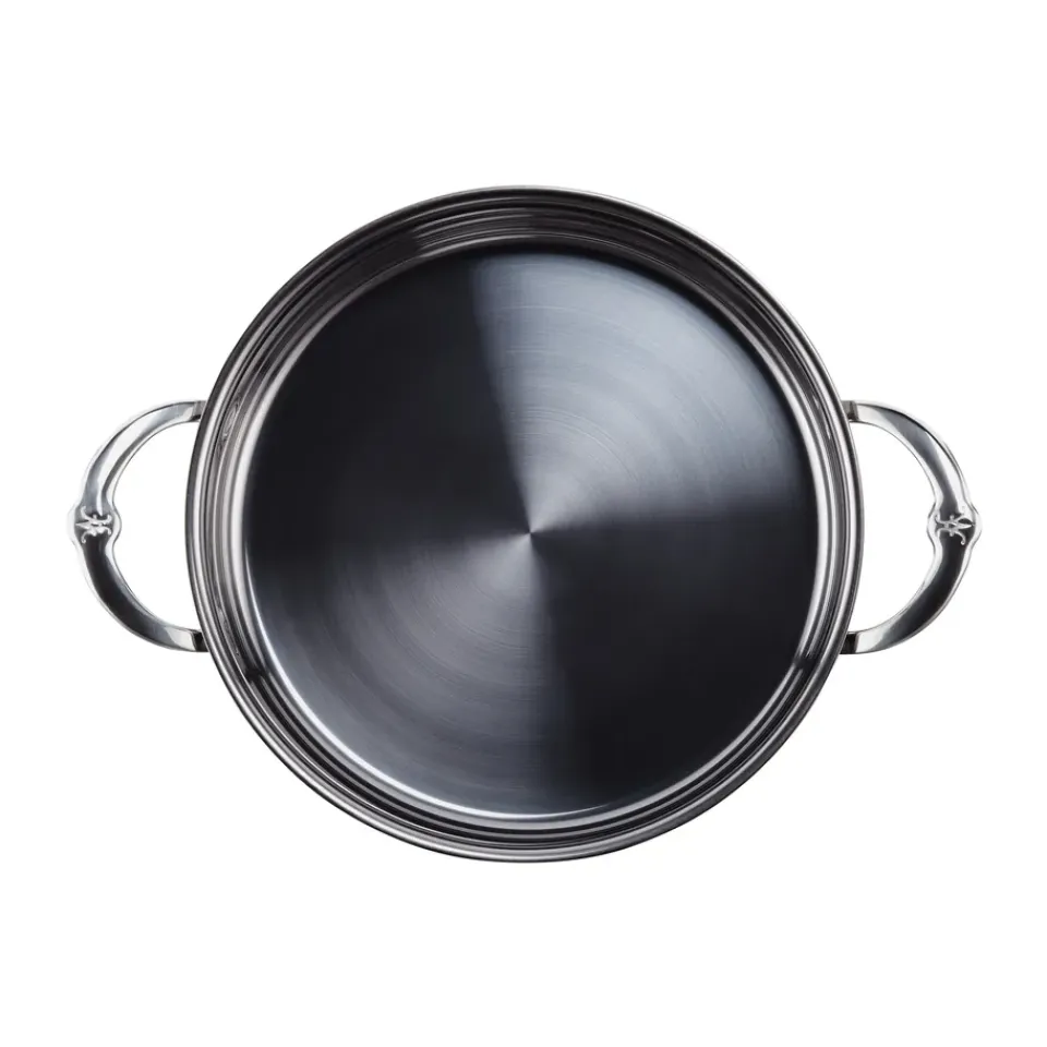 Online Hestan Nanobond sauteuse with lid 26 cm, Stainless steel Silver-coloured