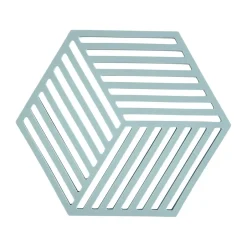 Discount Zone Denmark Hexagon trivet, Fog Blue