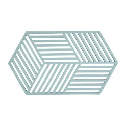 Trivets^Zone Denmark Hexagon trivet large, Fog Blue