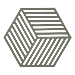 Clearance Zone Denmark Hexagon trivet, Olive Taupe Green