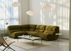 Sofas^&Tradition Hi Lo AV54 modular sofa center module, Mylla 0971 Brown