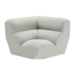 Hot &Tradition Hi Lo AV55 modular sofa corner module, Cifrado 0121 Beige