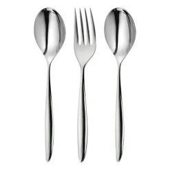 Discount Robert Welch Hidcote Bright serving cutlery 3 pieces, Stainless steel Silver-coloured