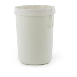 Laundry Baskets^Normann Copenhagen Hide Laundry Basket Cotton Liner laundry bag, Off White