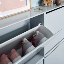 Discount Montana HIDE shoe cabinet, Beetroot 165 Red