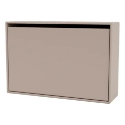 Clearance Montana HIDE shoe cabinet, Mushroom Beige