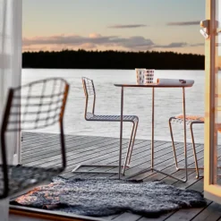 Seating|Balcony Furniture^Grythyttan Stålmöbler High Tech chair, Hot-dip Galvanized Grey