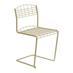 Outlet Grythyttan Stålmöbler High Tech chair, Ivory White