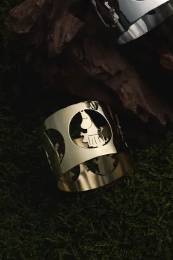 Hot Hilke Collection Hilke X Moomin napkin rings Moominmamma 2-pack, Brass Gold-coloured