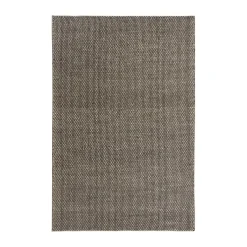 Wool Rugs^Scandi Living Hill wool rug, White-brown, 170x240 cm WhiteBrown