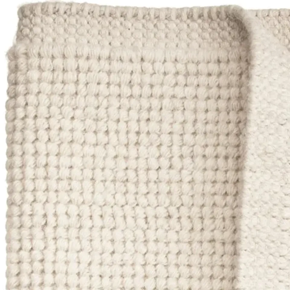 Hot Himla wool rug natural, 140x200 cm BeigeWhite