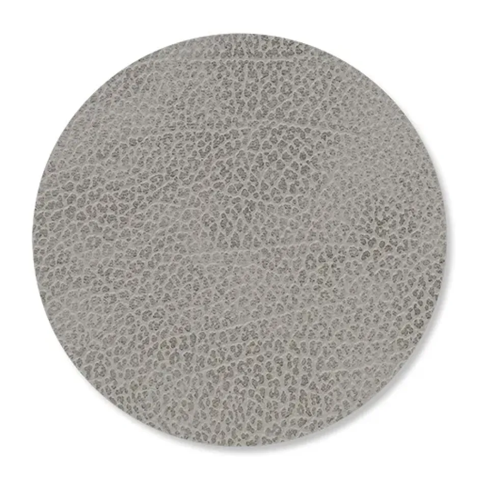 Coasters^LIND DNA Hippo coaster circle, anthracite Grey