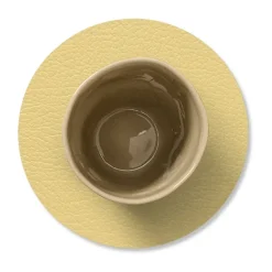 Online LIND DNA Hippo coaster circle, gold Gold-coloured