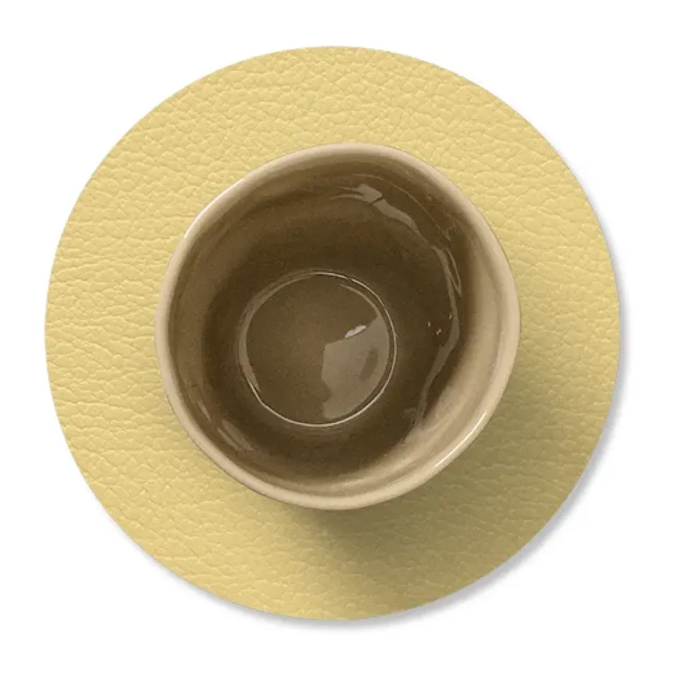 Online LIND DNA Hippo coaster circle, gold Gold-coloured