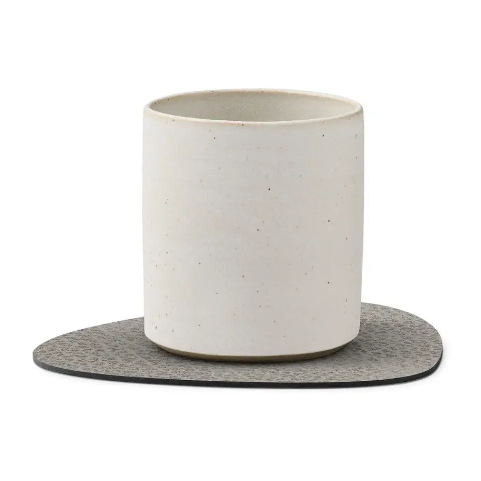 Coasters^LIND DNA Hippo coaster curve, anthracite Grey
