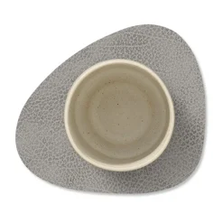 Coasters^LIND DNA Hippo coaster curve, anthracite Grey