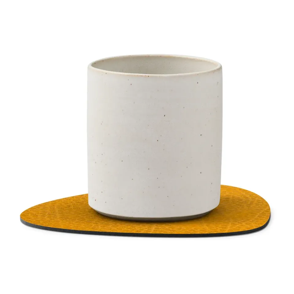 Coasters^LIND DNA Hippo coaster curve, curry YellowOrange