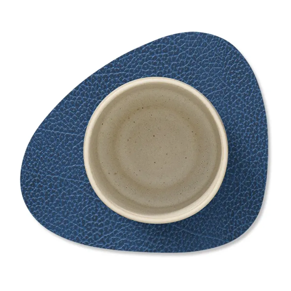 Coasters^LIND DNA Hippo coaster curve, marine Blue