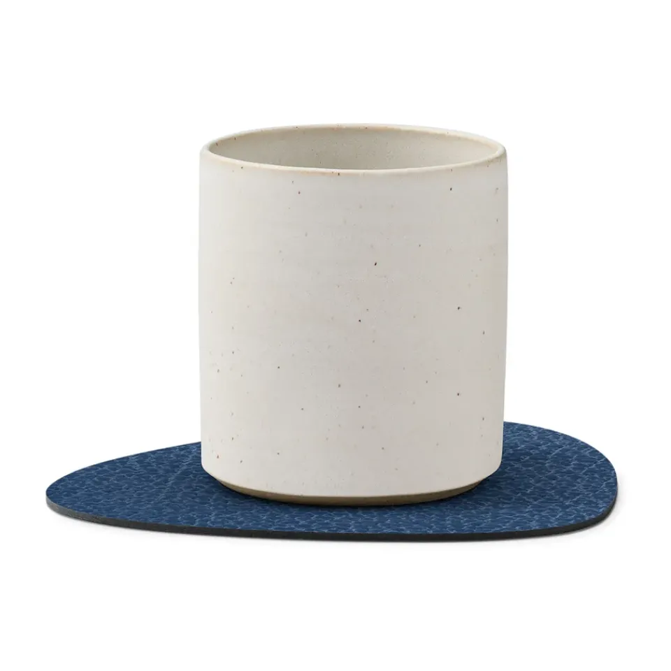 Coasters^LIND DNA Hippo coaster curve, marine Blue