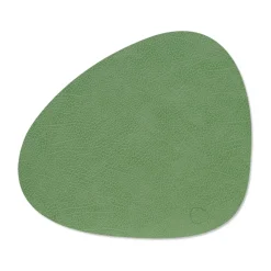 Clearance LIND DNA Hippo placemat curve M, Forest Green