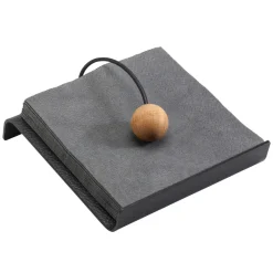 Napkin Rings & Holders^LIND DNA Hippo String napkin holder, -anthracite Black