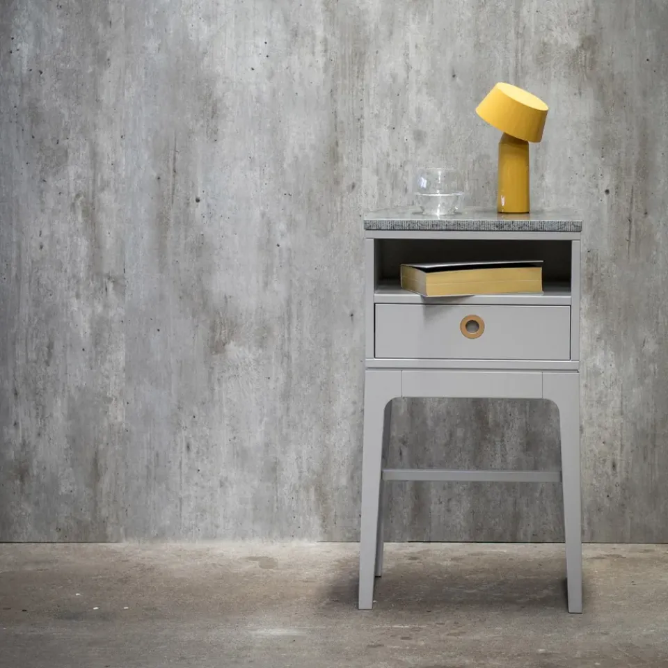Bedside Tables^Mavis Höllviken high leg bedside table, light gray Grey