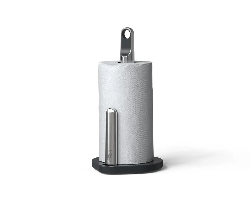Kitchen Towel Holders^Joseph Joseph Hold Easy-Tear paper towel holder, Graphite Grey