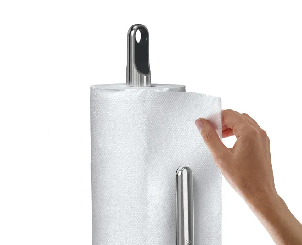 Kitchen Towel Holders^Joseph Joseph Hold Easy-Tear paper towel holder, Graphite Grey