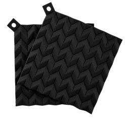 Outlet RIG-TIG HOLD-ON oven mitt 2-pack, Black