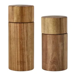 Salt & Pepper Grinders|Salt & Pepper Shakers^Scandi Living Hollow pepper mill 16 cm, Acacia Brown