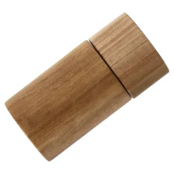 Salt & Pepper Grinders^Scandi Living Hollow salt grinder 13 cm, Acacia Brown