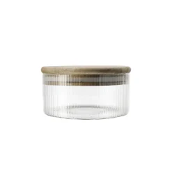 Storage Jars^Scandi Living Hollow storage jar, 0.26 L Brown