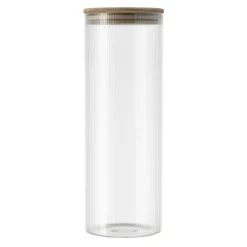 Storage Jars^Scandi Living Hollow storage jar, 2 L Brown
