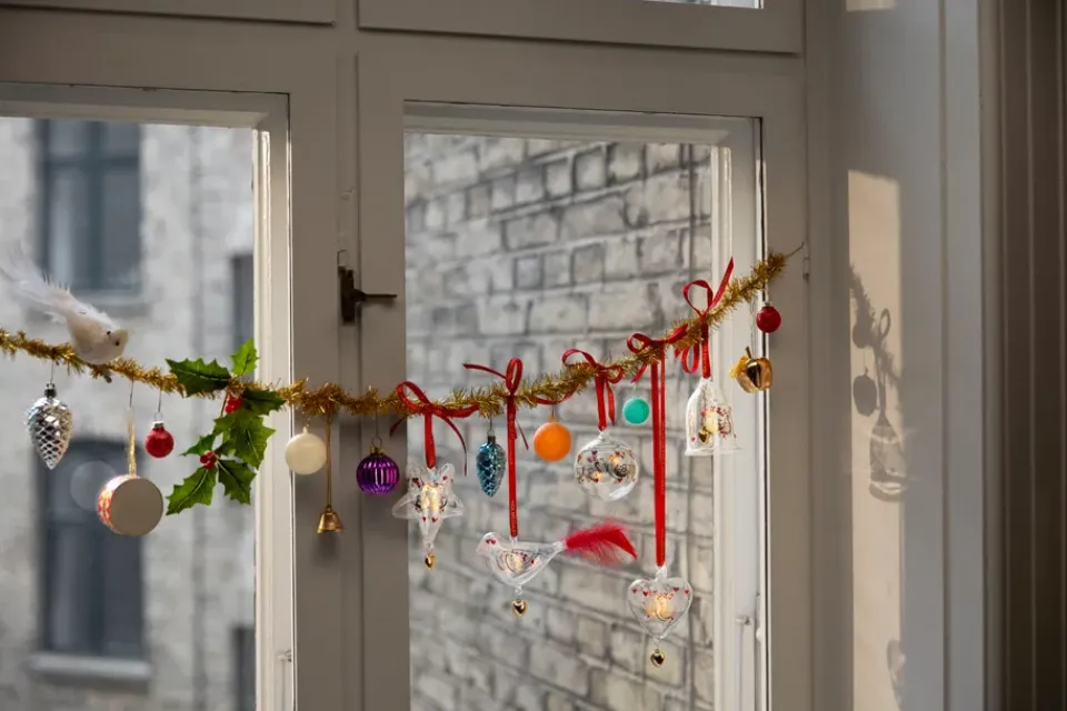 Sale Holmegaard Christmas this year's Christmas clock, 2025 Transparent
