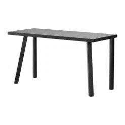 New Massproductions Homework desk 140x60 cm, stained ash Black
