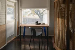 New Massproductions Homework desk 140x60 cm, stained ash Black