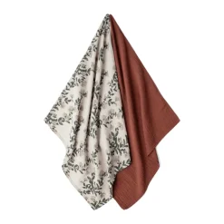 Baby Blankets|Cotton Blankets & Throws^Garbo&Friends Honeysuckle Muslin small blanket 2 pieces, 60x60 cm Multi