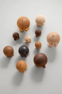 Wooden Figures^Hoptimist Bumble M figure, Oak Brown
