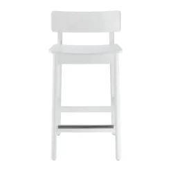New Scandi Living Horizon bar stool 67 cm, White