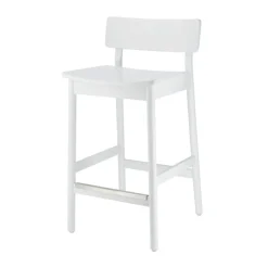New Scandi Living Horizon bar stool 67 cm, White