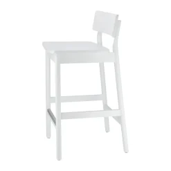New Scandi Living Horizon bar stool 67 cm, White