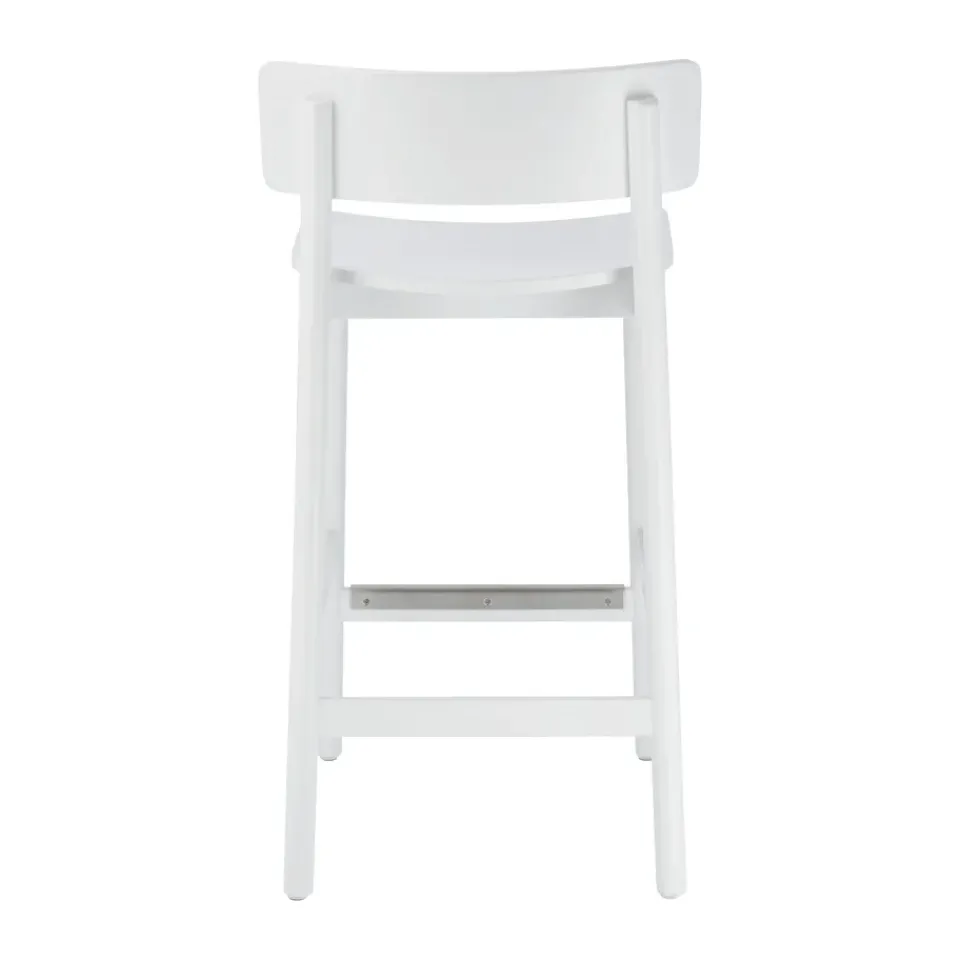 New Scandi Living Horizon bar stool 67 cm, White